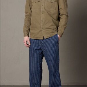 NEW WITH TAGS- TELLASON ARMY CHINO WABASH BLUE/WHITE